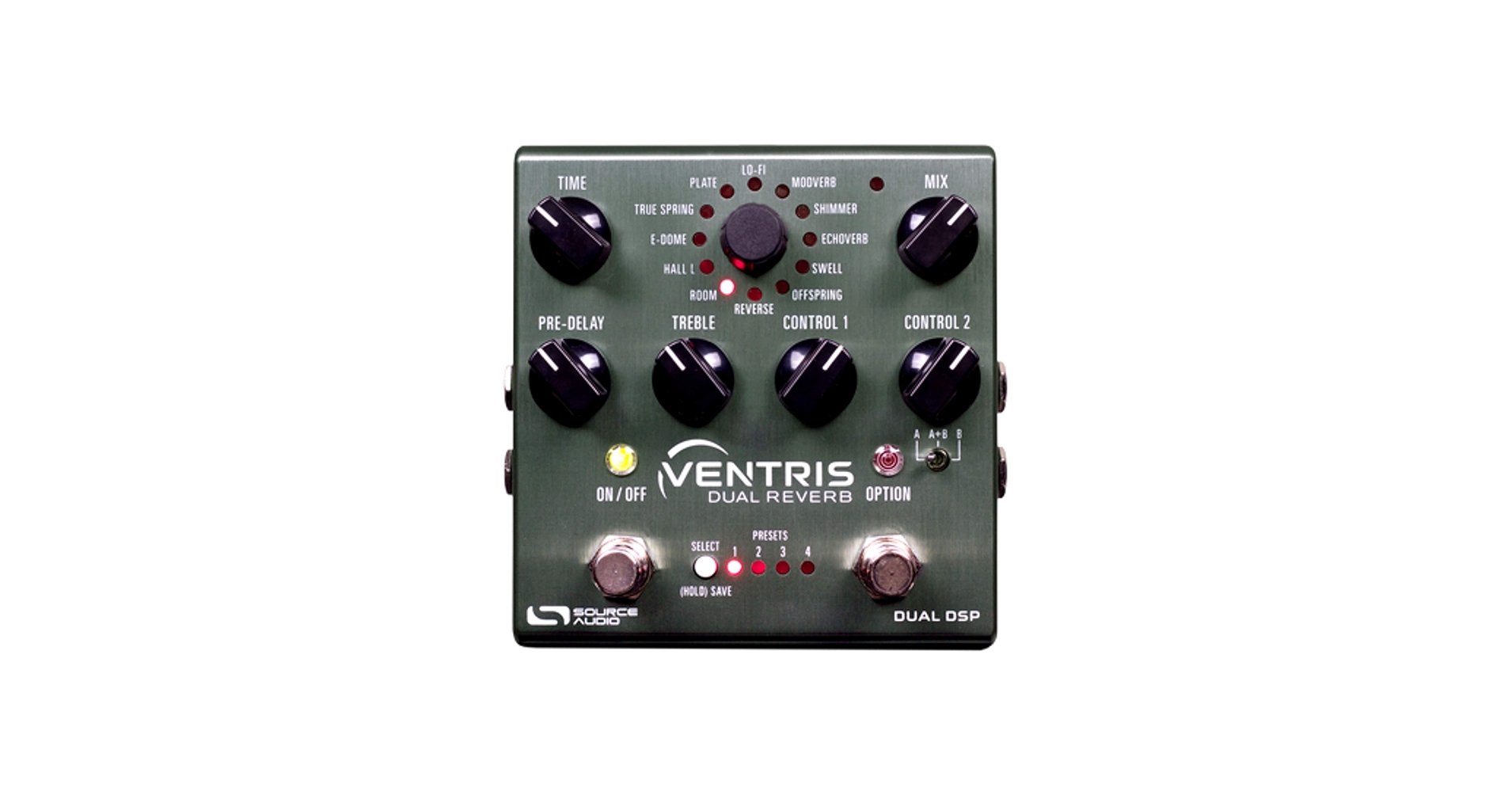 Amazon.com: Source Audio Ventris Dual Reverb Pedal : Musical